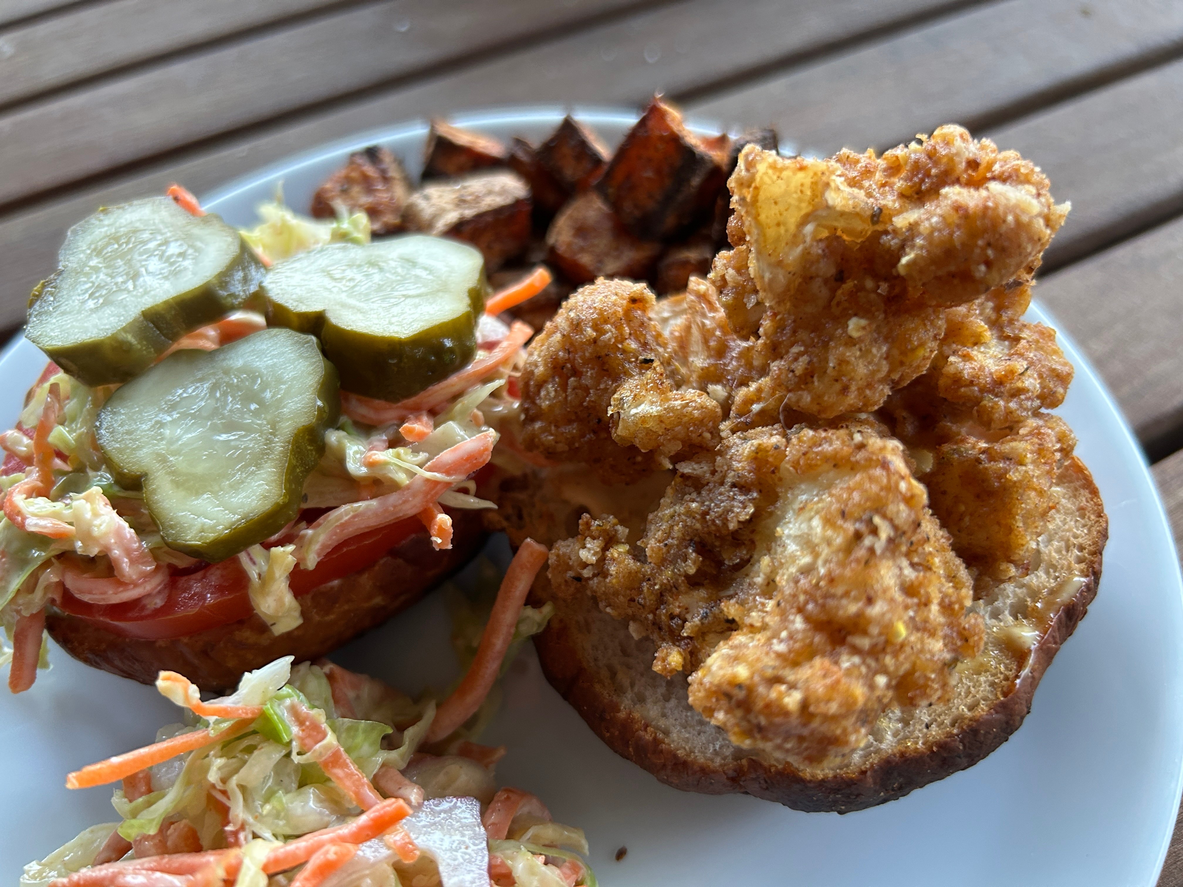 Cauliflower Po' Boy