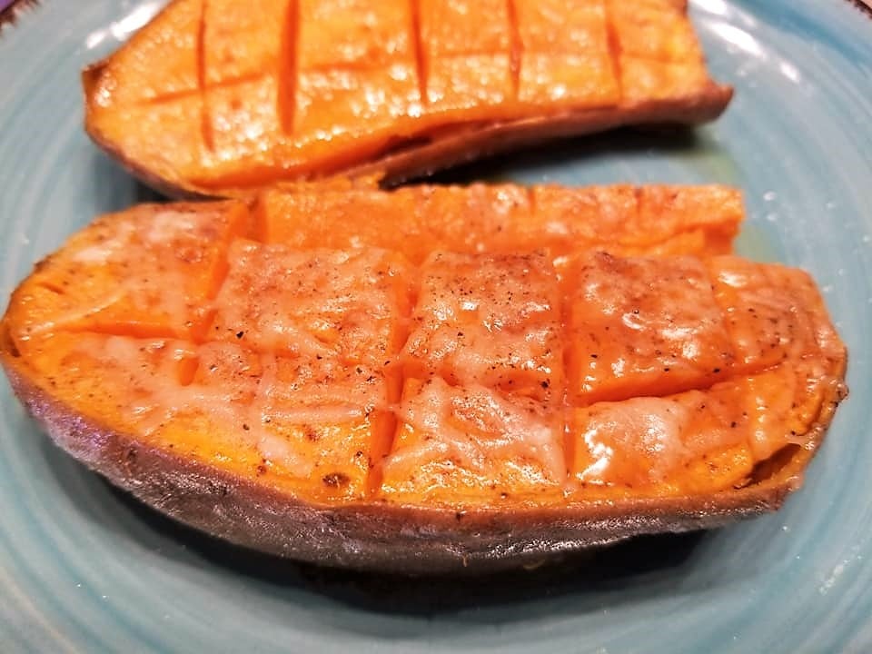 Roasted Sweet Potato with Cajun